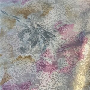 Floral Patterned Fabric 2.5 yards